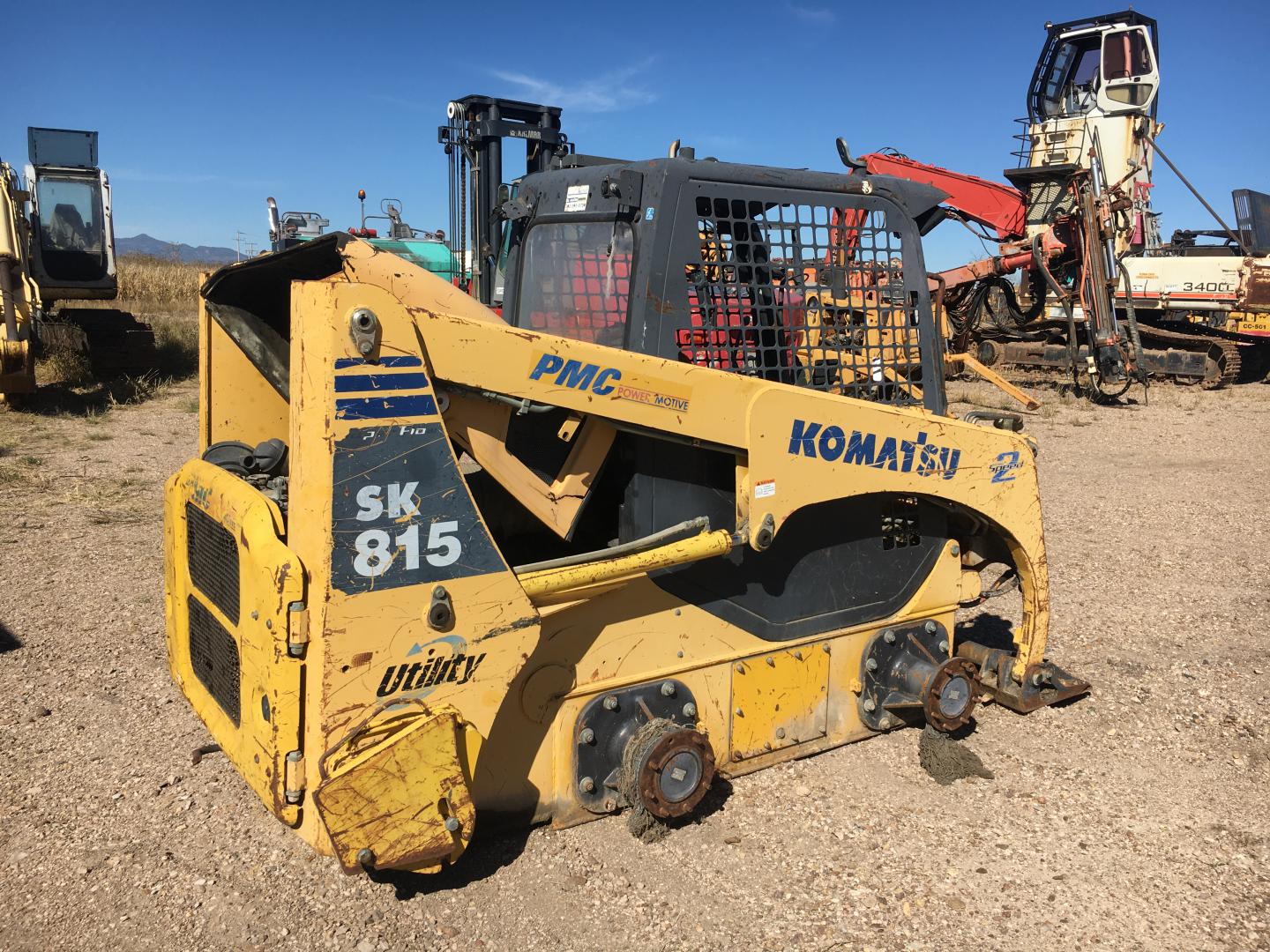 MINICARGADOR KOMATSU SK815